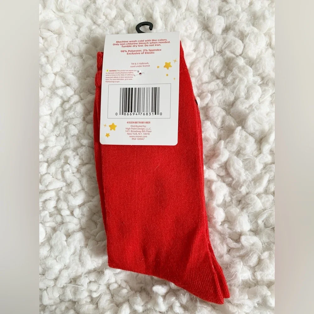 New Rainbow Brite Retro Red Character Socks Women’s 6.5-12 shoe sizes
